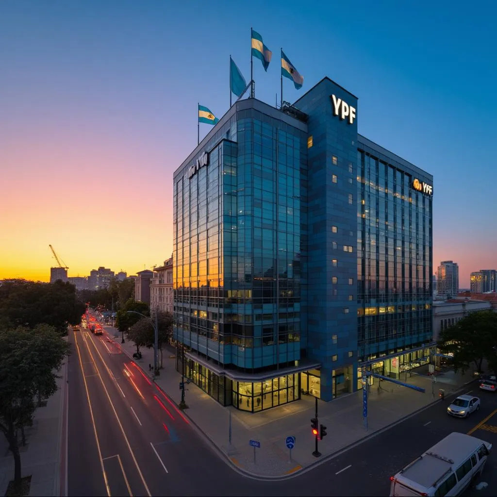 Sede central de YPF en Buenos Aires