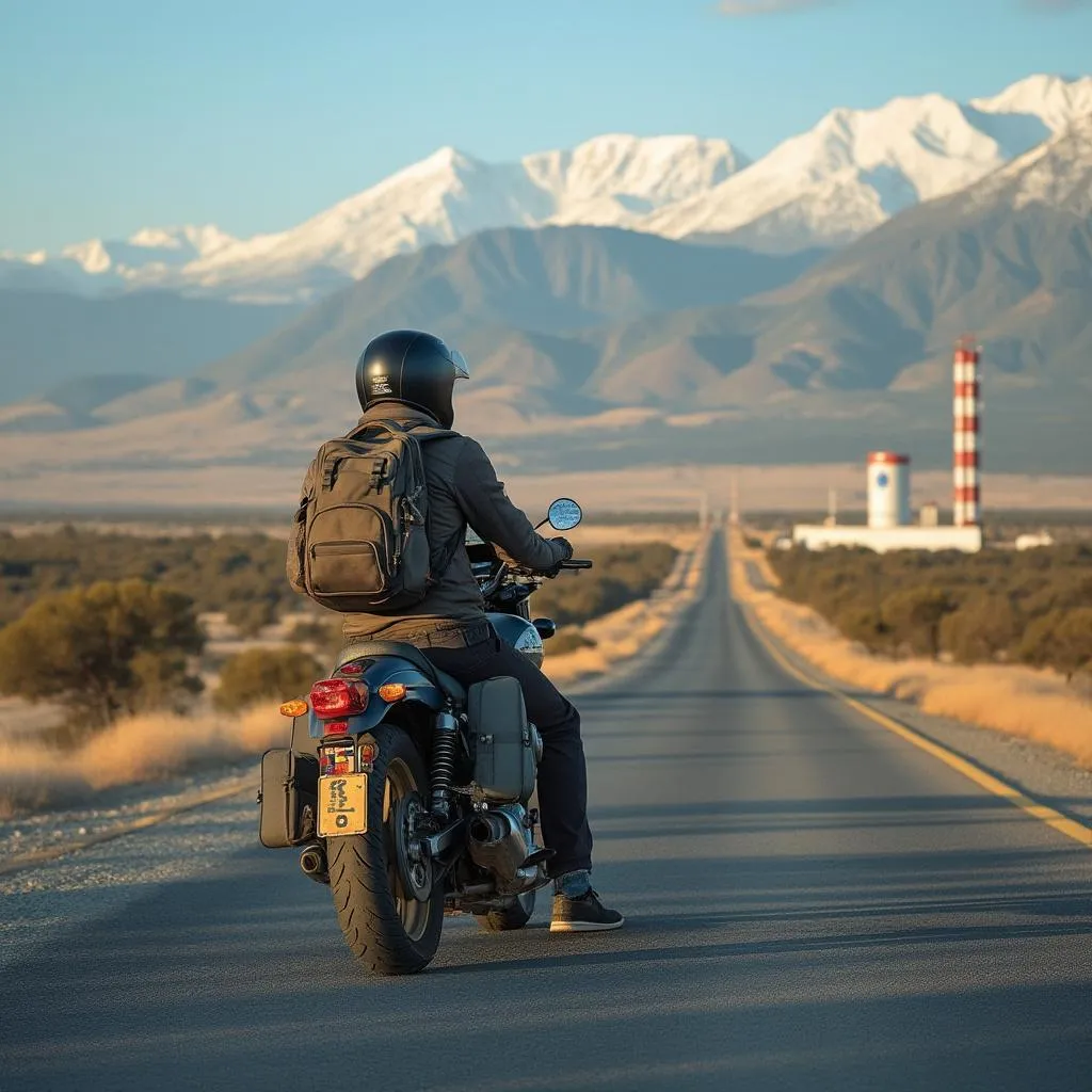 Viajero en la Ruta 40